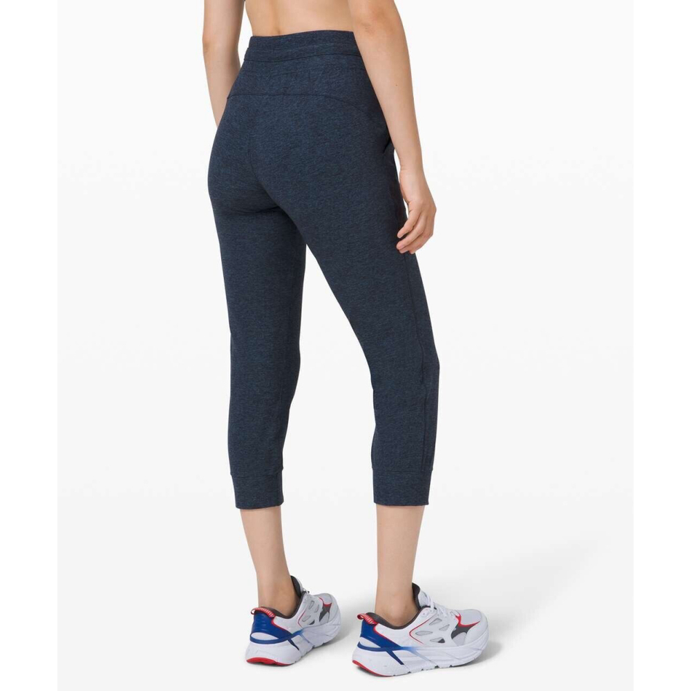 Lululemon Ready To Rulu Fleece Jogger Size 2 Heathered True Navy/Black - Picture 5 of 14